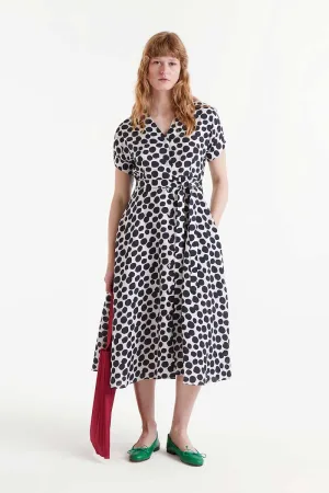 Polka Dot Dress - Black/White