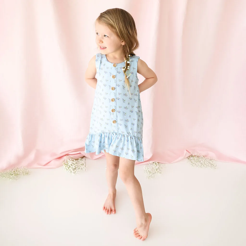 Posh Peanut Grace Henley Sleeveless Hi Low Dress