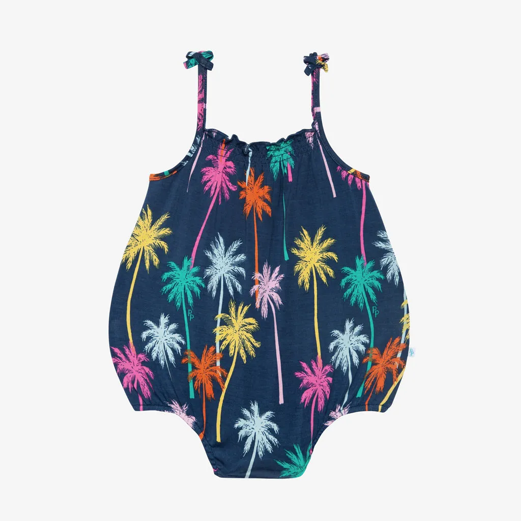 Posh Peanut Palmer Spaghetti Strap Bubble Romper