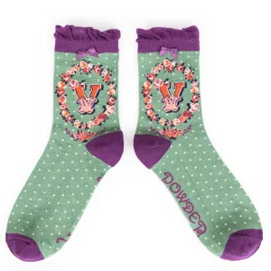 Powder Initial V Ankle Socks
