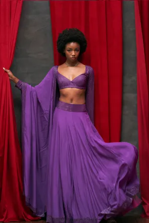 Purple Haze Lehenga Set