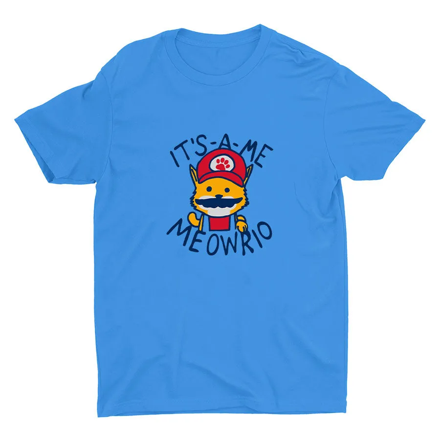 "It's A Me" Printed Cotton Tee