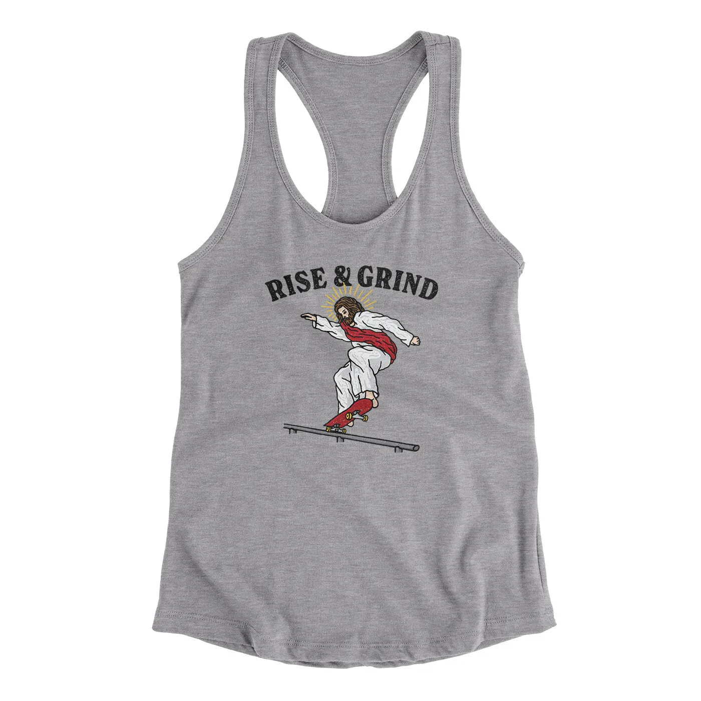 Rise And Grind Women's Racerback Tank