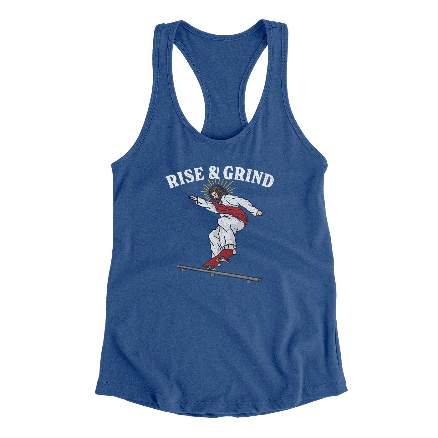 Rise And Grind Women's Racerback Tank