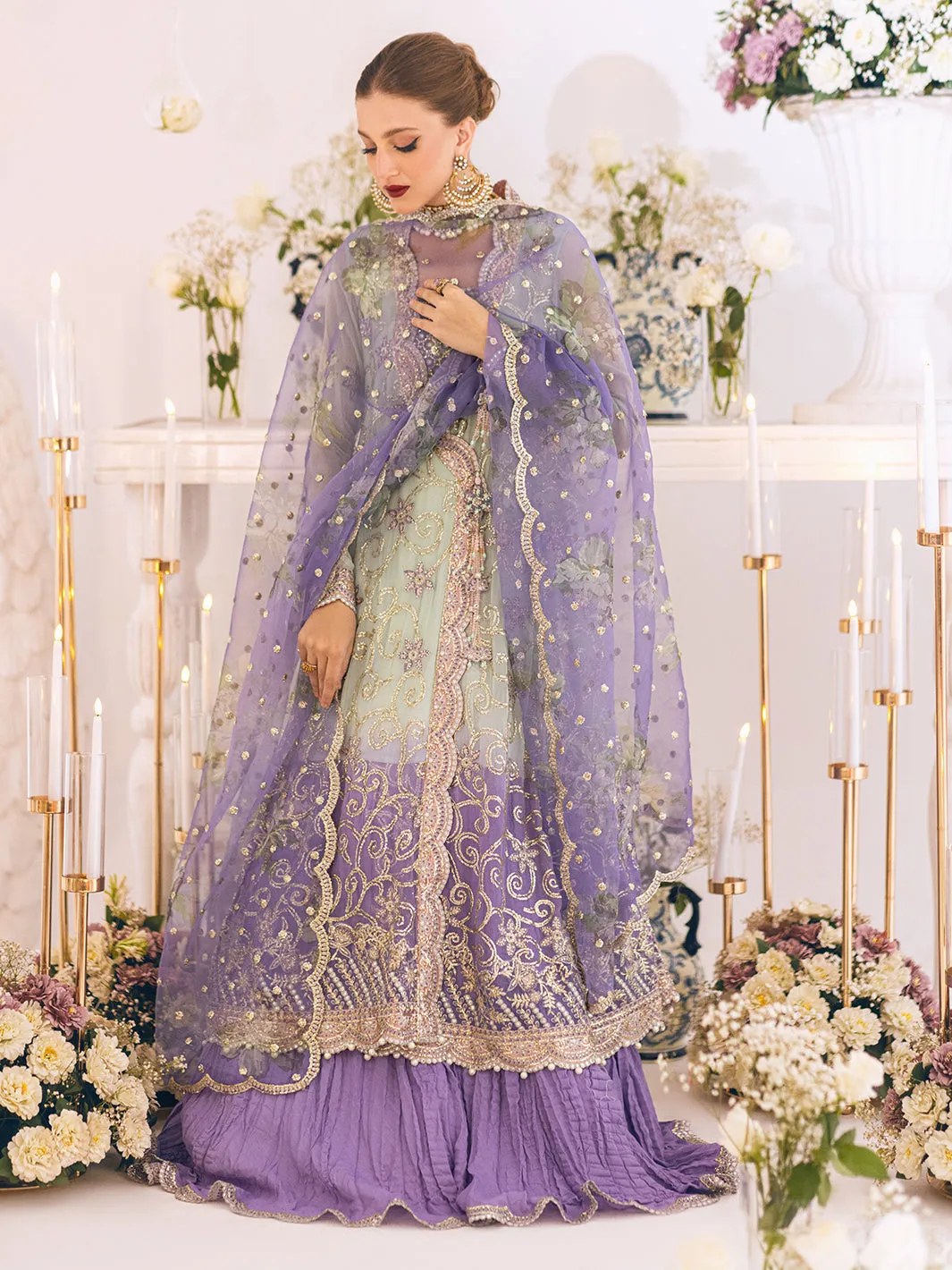ROHEENAZ | SAWARIYA LUXURY KALIDAAR CHIFFON '23 - 04