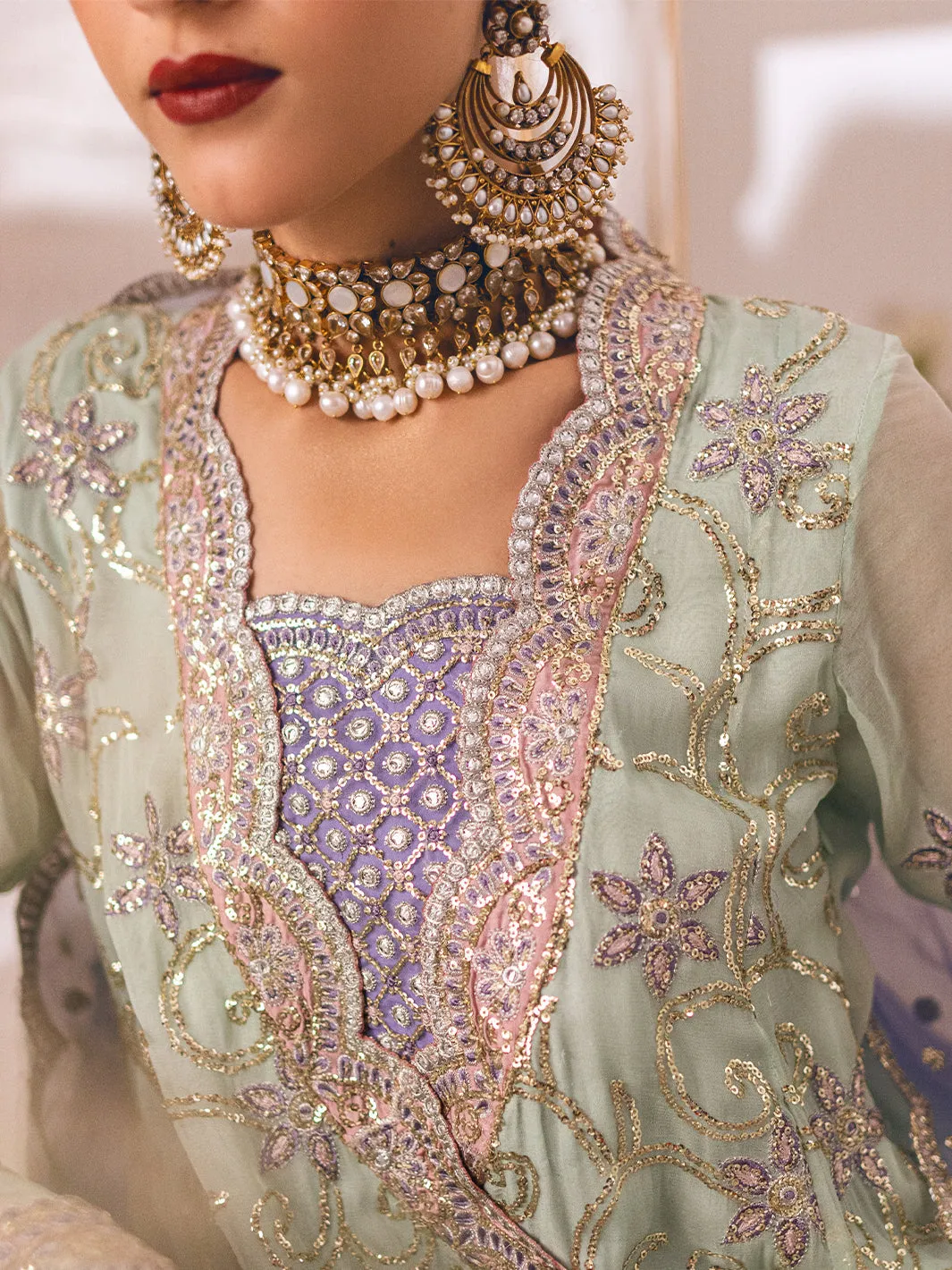ROHEENAZ | SAWARIYA LUXURY KALIDAAR CHIFFON '23 - 04