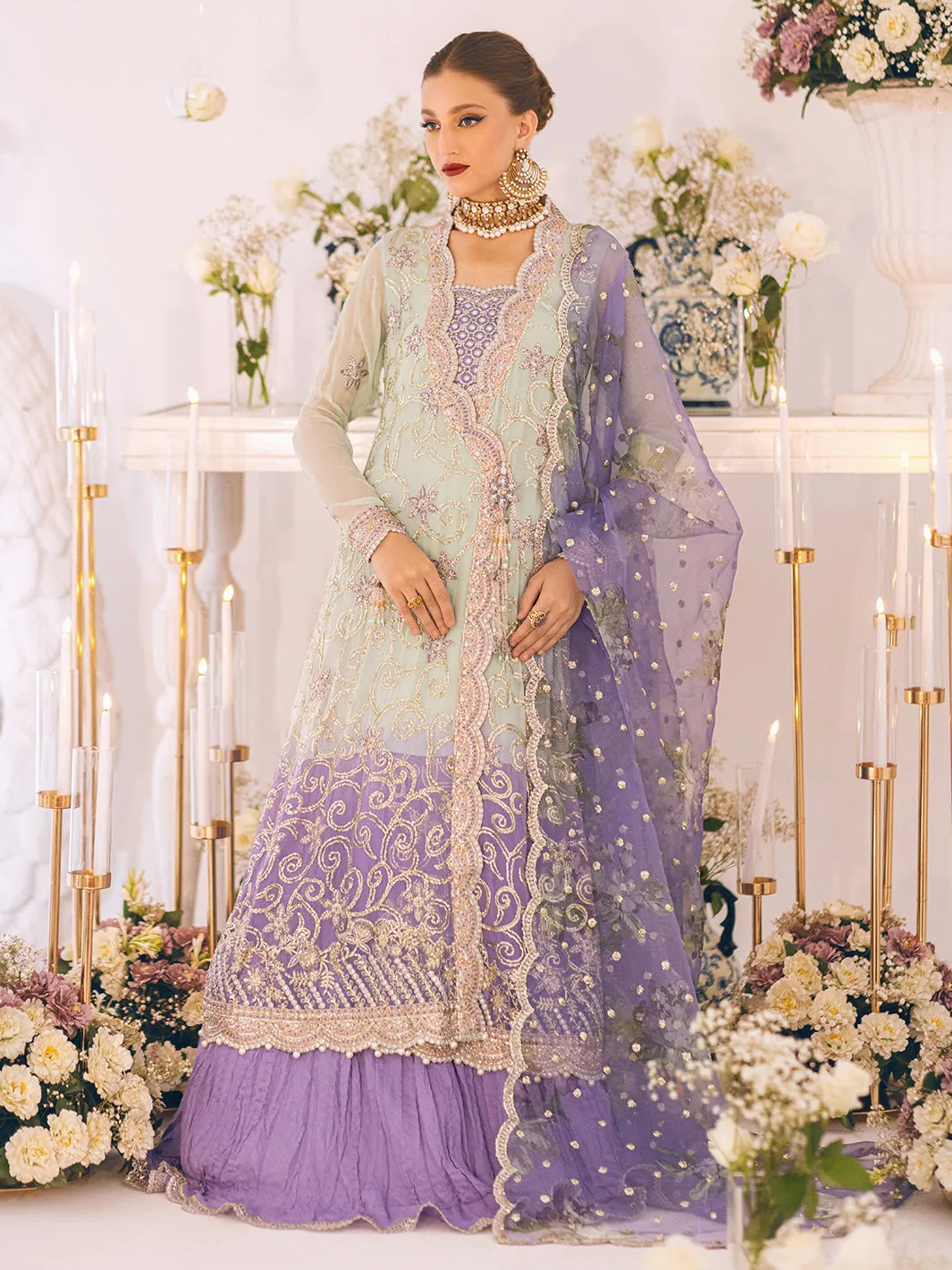 ROHEENAZ | SAWARIYA LUXURY KALIDAAR CHIFFON '23 - 04