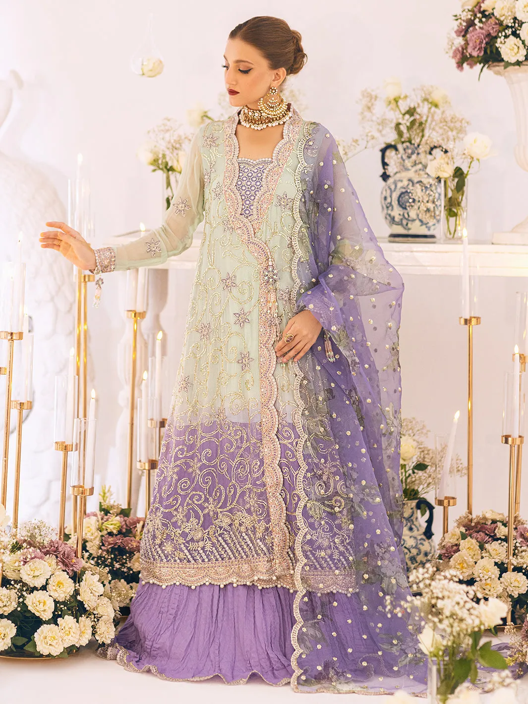 ROHEENAZ | SAWARIYA LUXURY KALIDAAR CHIFFON '23 - 04