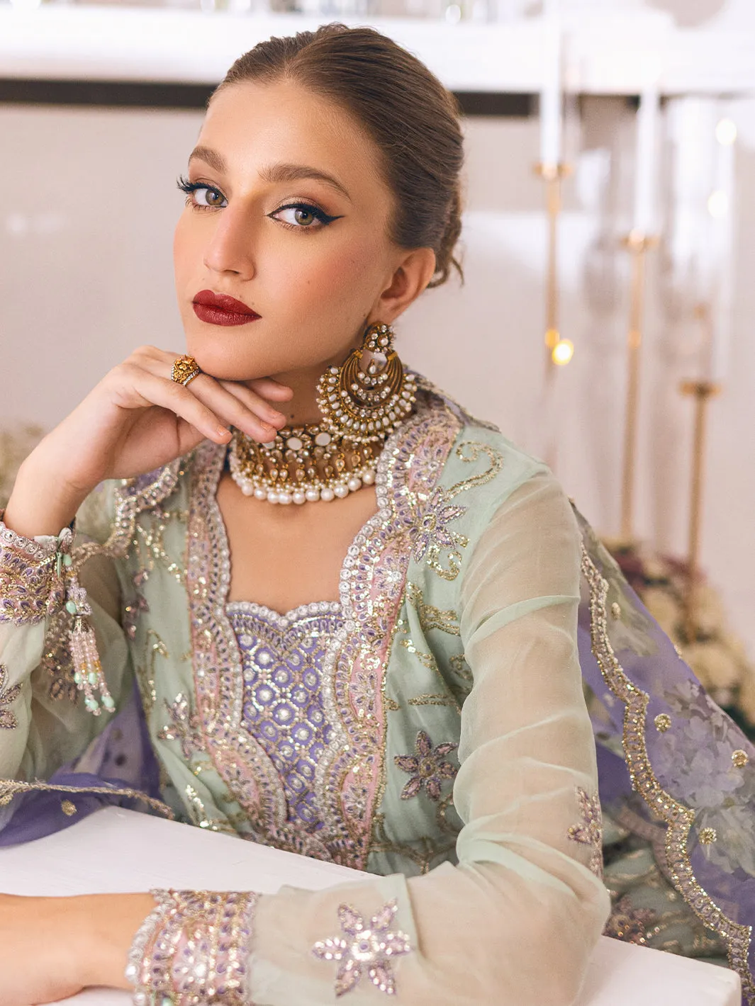 ROHEENAZ | SAWARIYA LUXURY KALIDAAR CHIFFON '23 - 04