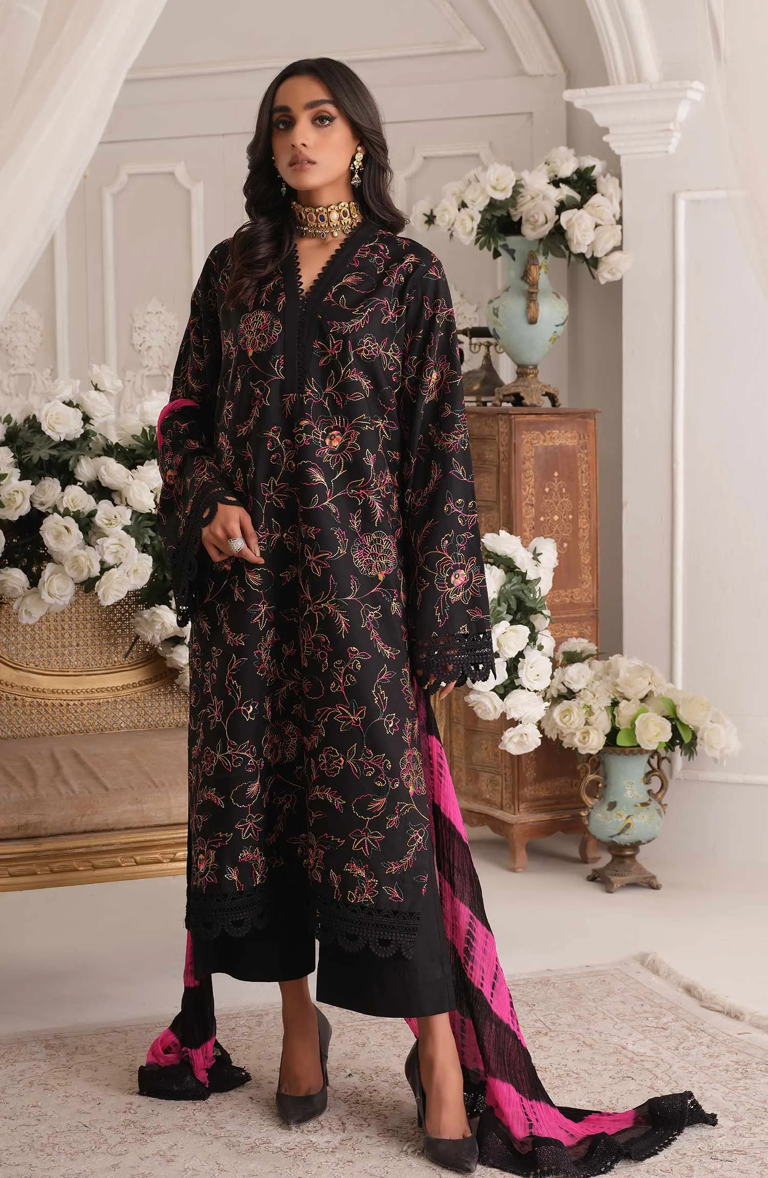 ROYALTY (MLRD-008) |  Maryum N Maria Luxury Pret Eid Edit 2022 | Stitched Ready to Wear Suits