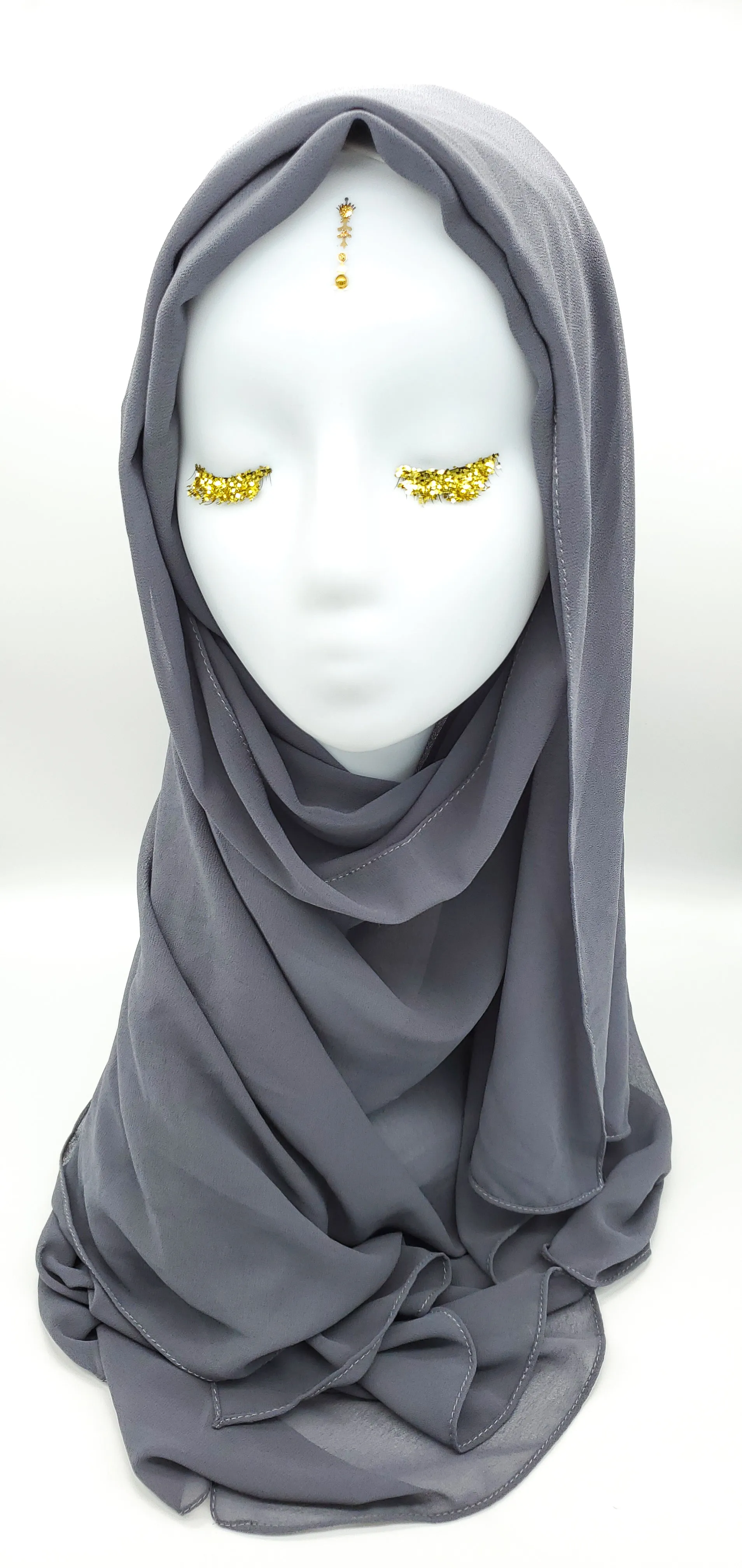 Saalima Lead - Georgette Crepe Scarf