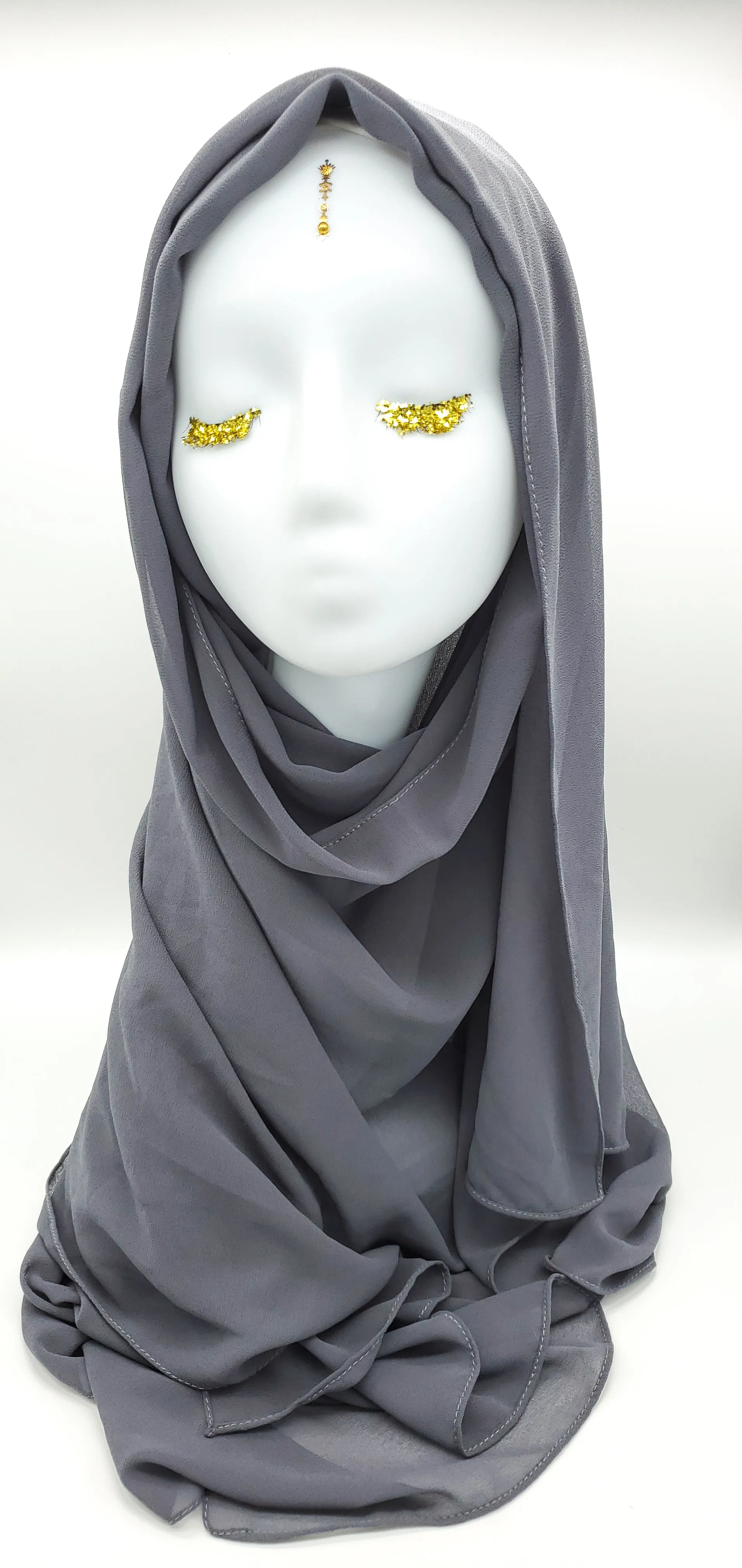 Saalima Lead - Georgette Crepe Scarf