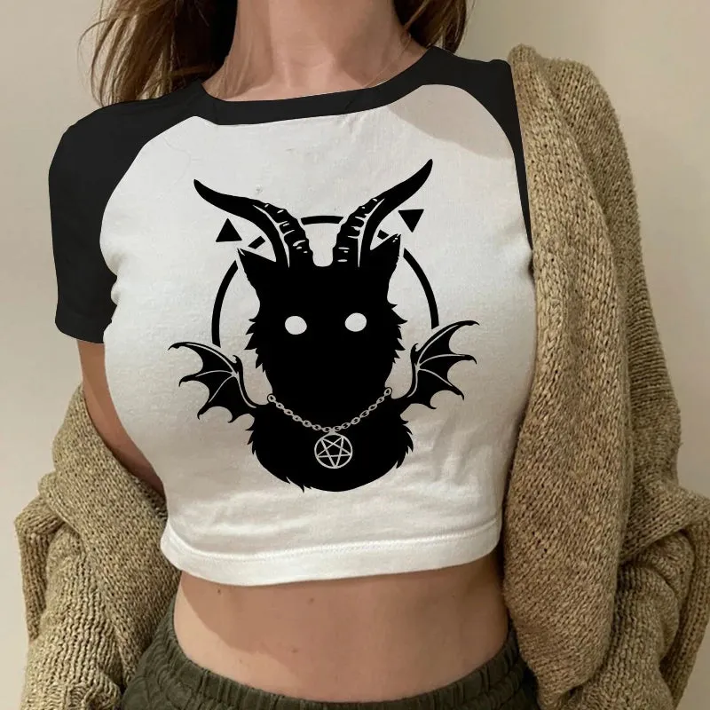 Sexy T-shirt Future Milf Star Women's Crop Top