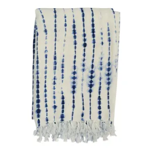 Shibori Rope Throw