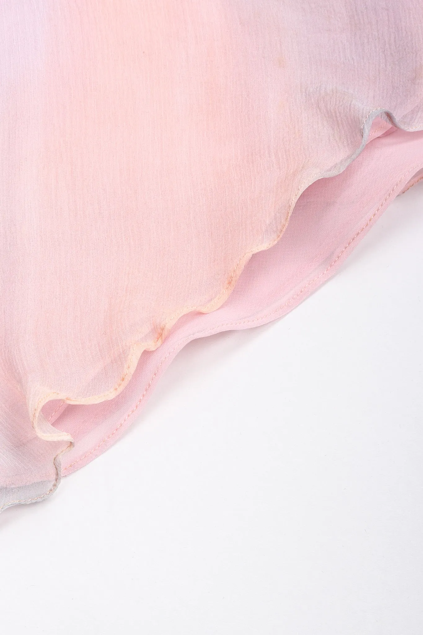 Silk Sunset Watercolor Dress