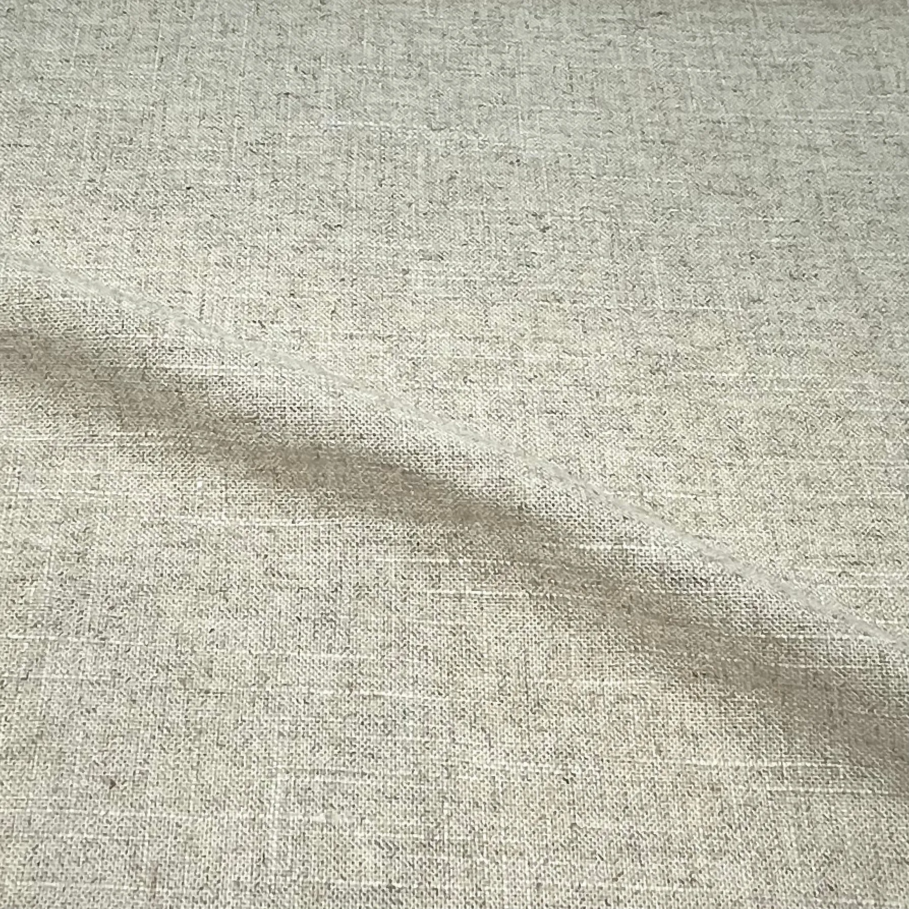 Solid Sheer Net Linen Blend Fabric By The Yard/CL1063