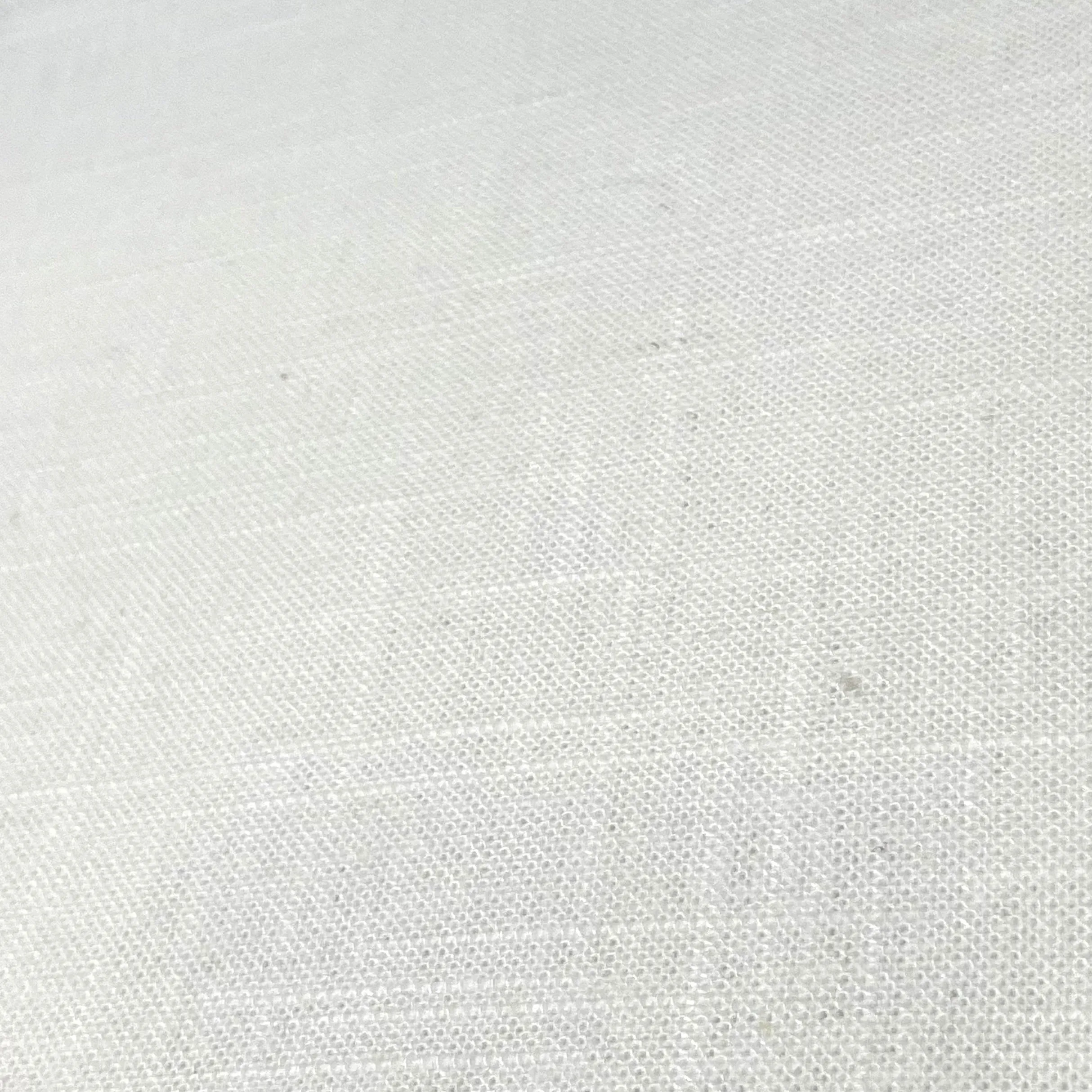 Solid Sheer Net Linen Blend Fabric By The Yard/CL1063