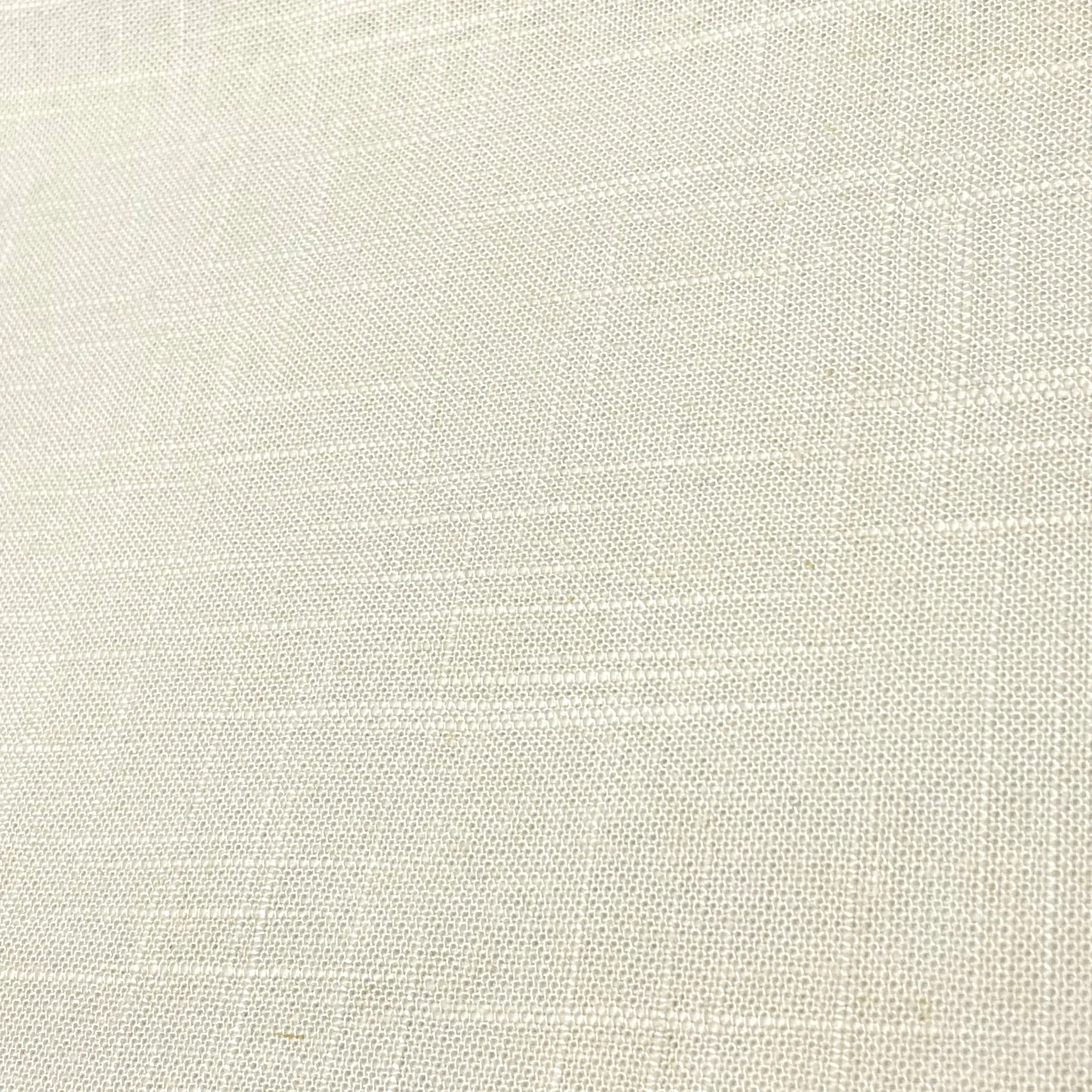 Solid Sheer Net Linen Blend Fabric By The Yard/CL1063