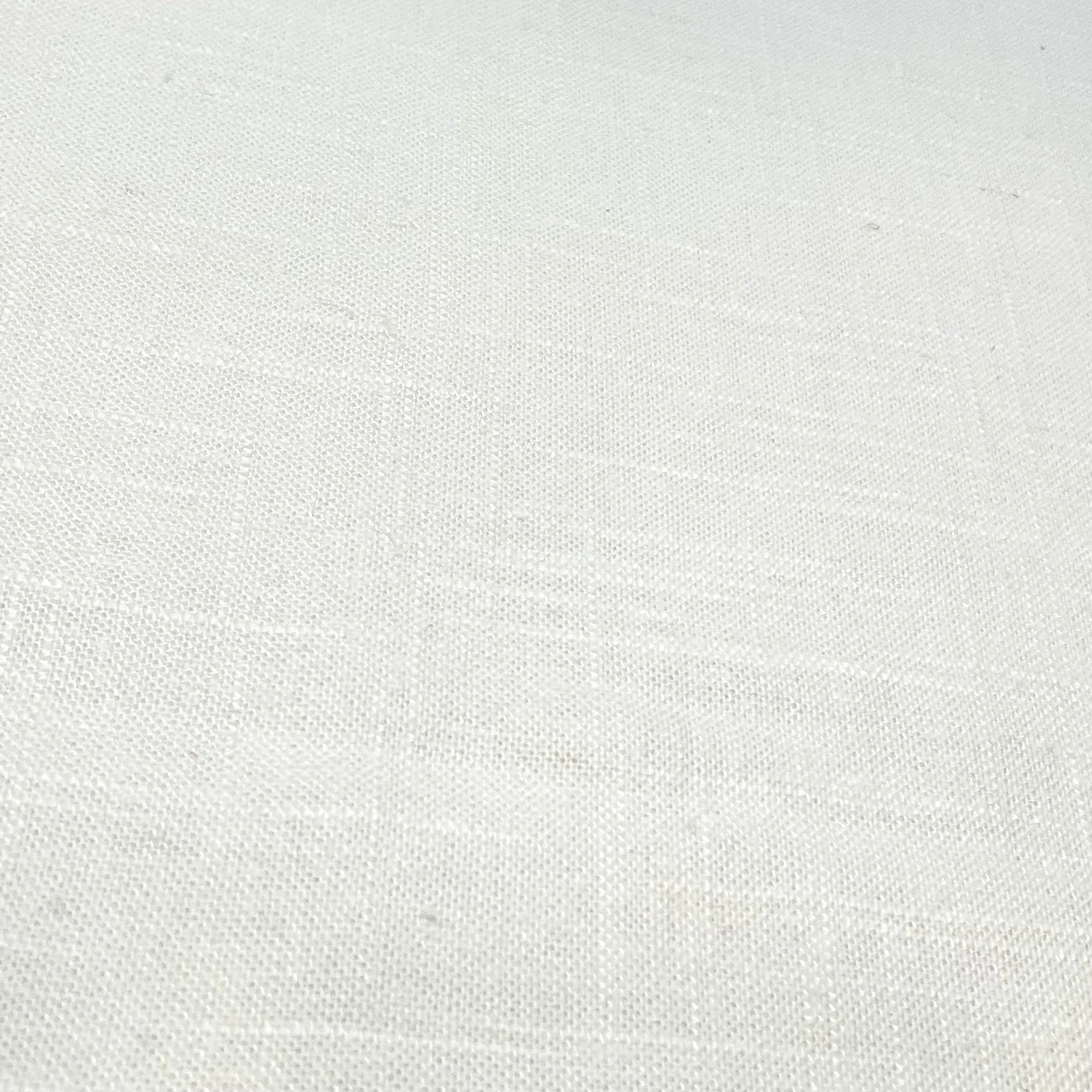 Solid Sheer Net Linen Blend Fabric By The Yard/CL1063