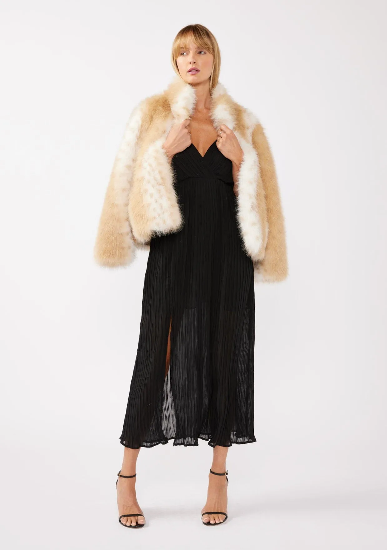 Spin For Me Pleated Maxi Dress