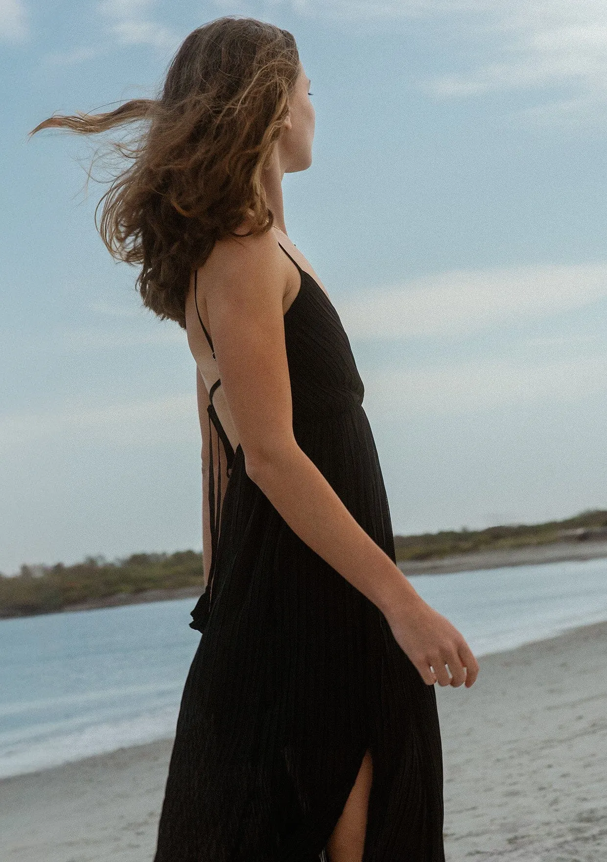 Spin For Me Pleated Maxi Dress