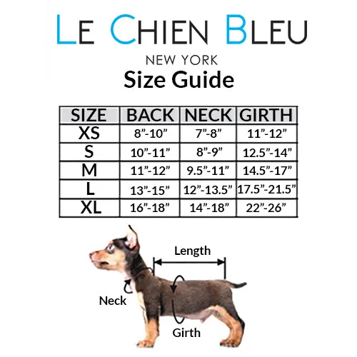 Spring Anemone Sleeveless Dog Top in Light Blue