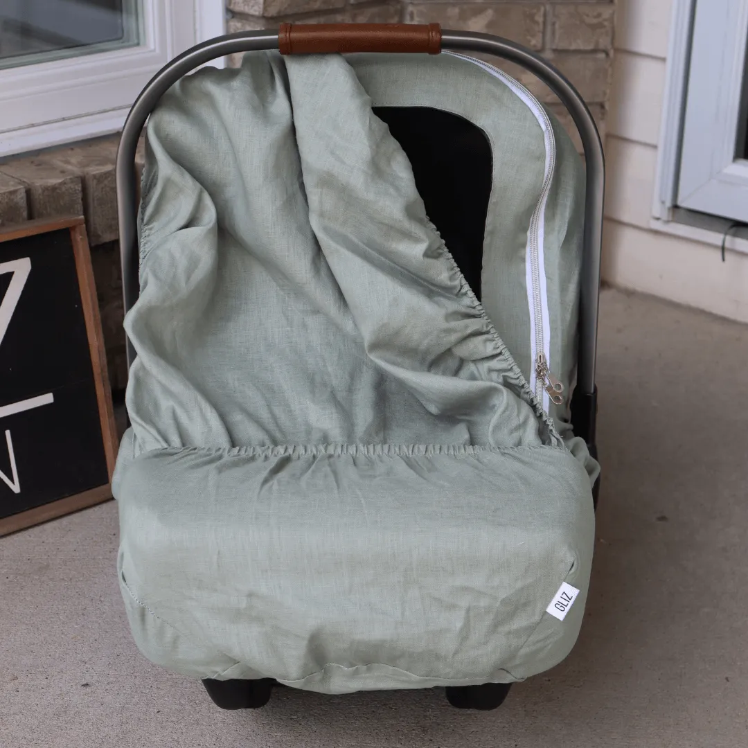 Summer Linen Cover - Sage