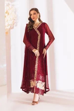 Tempting Berry |  Azure Ensembles Chiffon 3PCS 2023