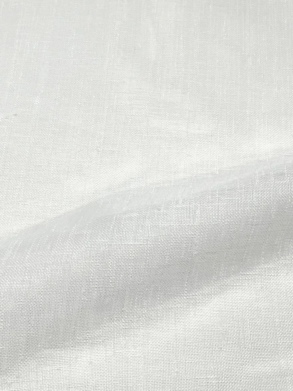 Texture Poly Sheer Linen Fabric By The Yard/CL1099