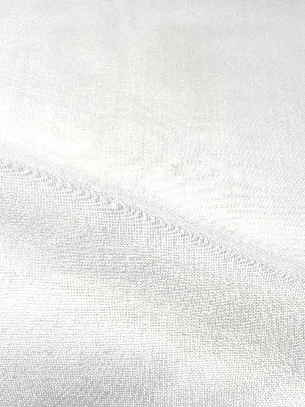 Texture Poly Sheer Linen Fabric By The Yard/CL1099