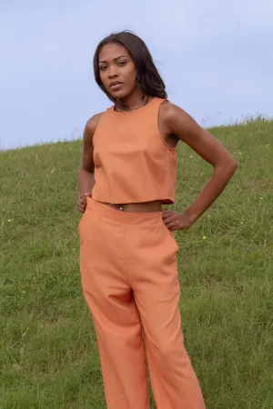The Linen Crop (Rust Orange)