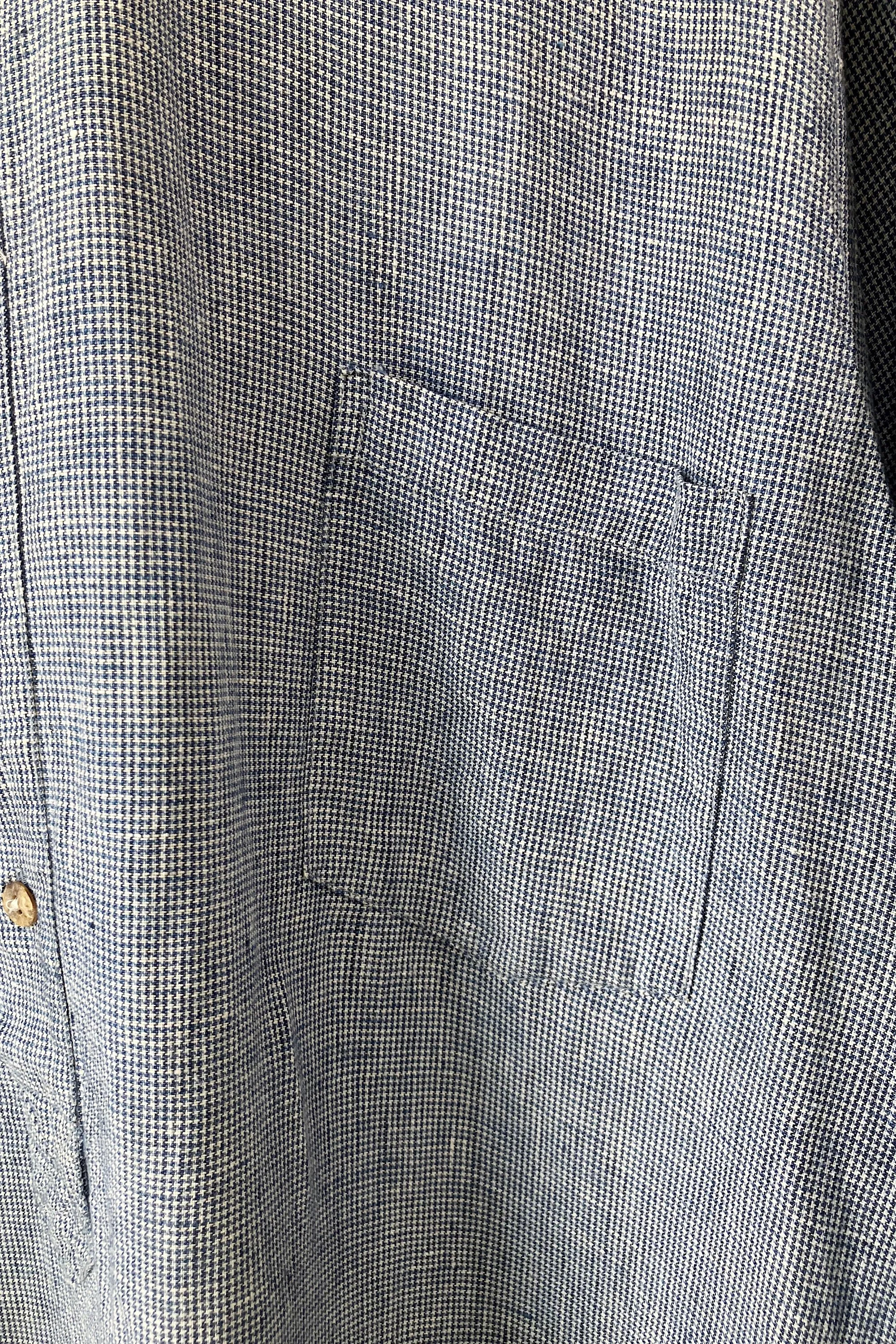 The Linen Press Blue Shirtdress