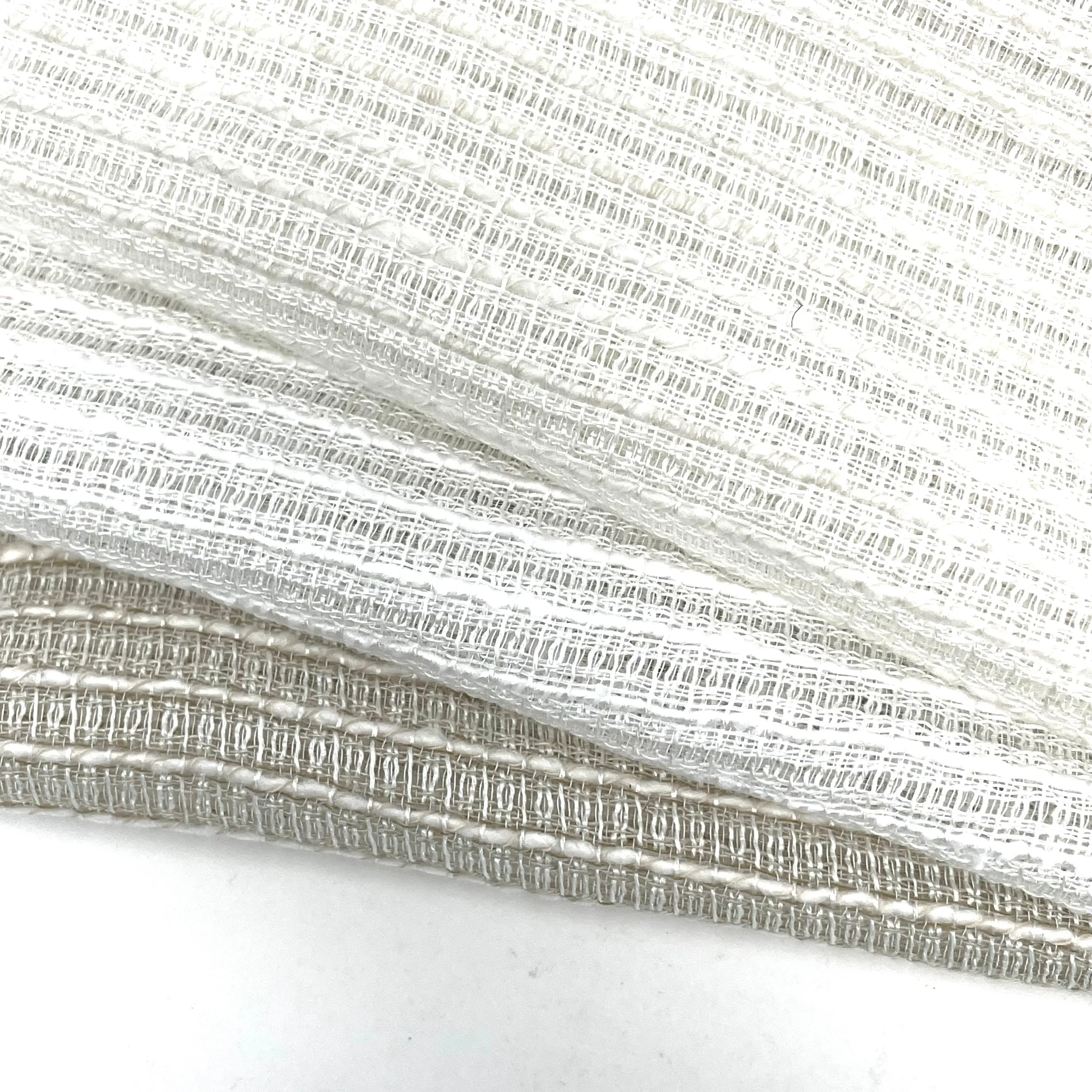 Thick Weaved Faux Linen Fabric By The Yard/CL1084