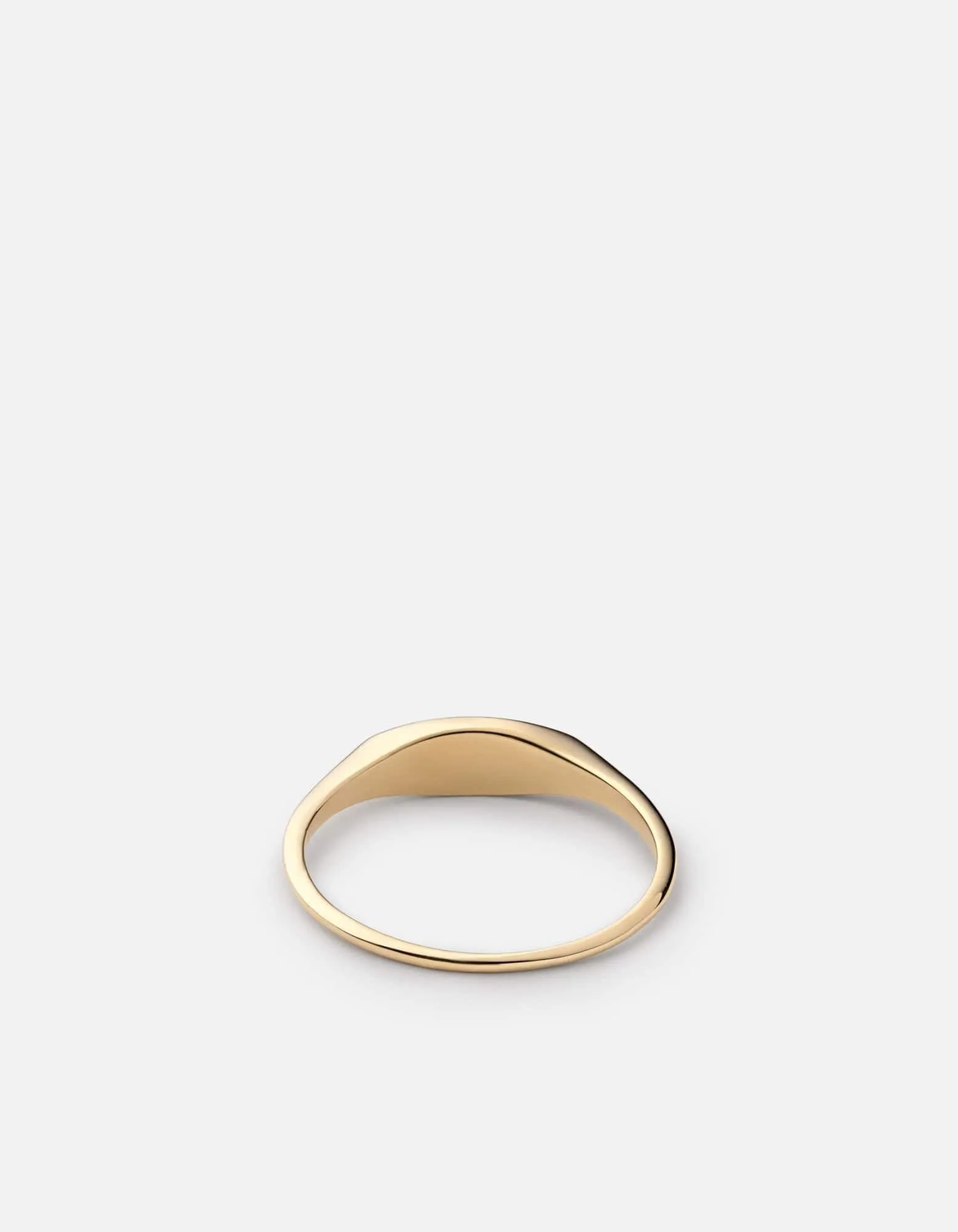 Titan Ring, 14k Gold Pavé
