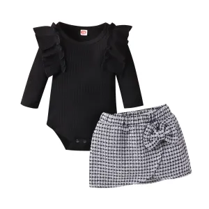 Toddler Formal Plaid & Frills
