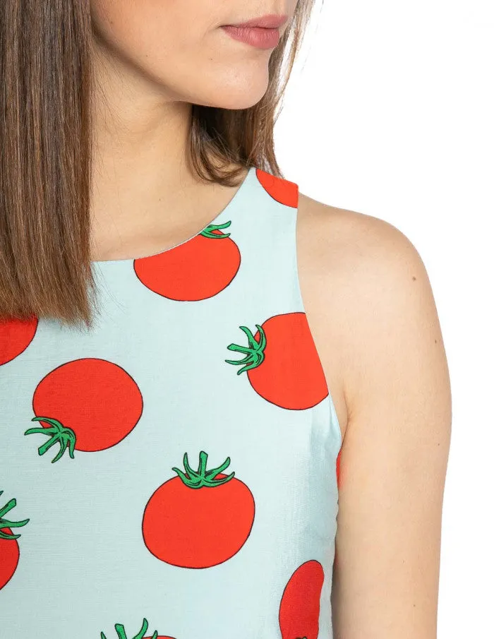 Tomato Long Dress