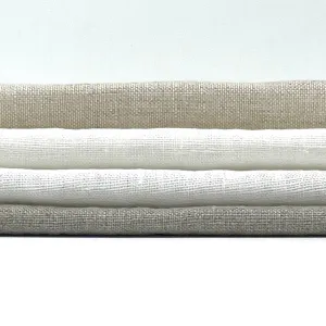 Tumbled Premium 100% Natural Linen Fabric By The Yard/CL1088