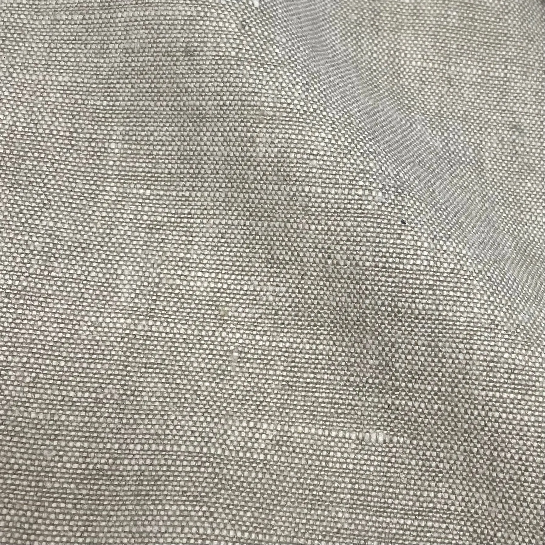 Tumbled washed Belgian 100% Natural Linen Fabric By The Yard/CL1064