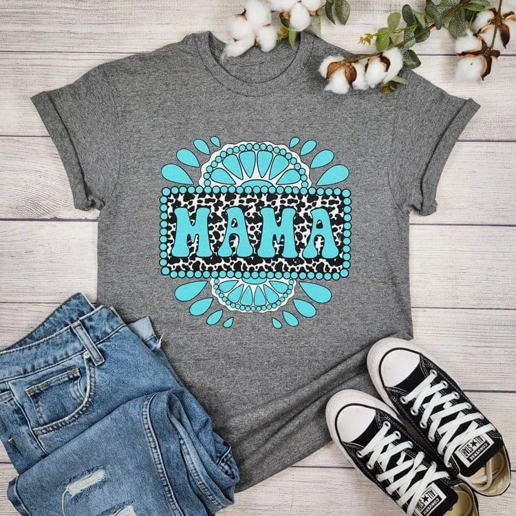 Turquoise Jewelry Mama T-shirt