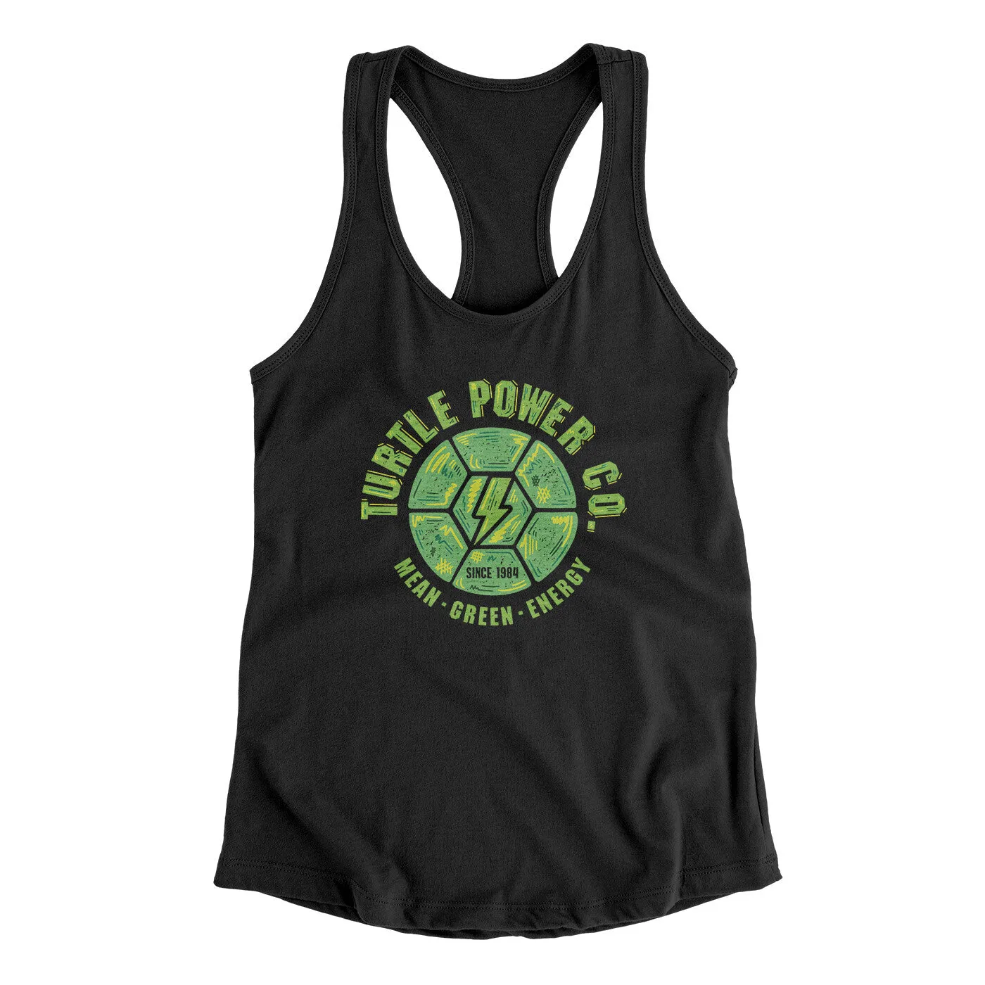 Turtle Power Co. Women's Racerback Tank