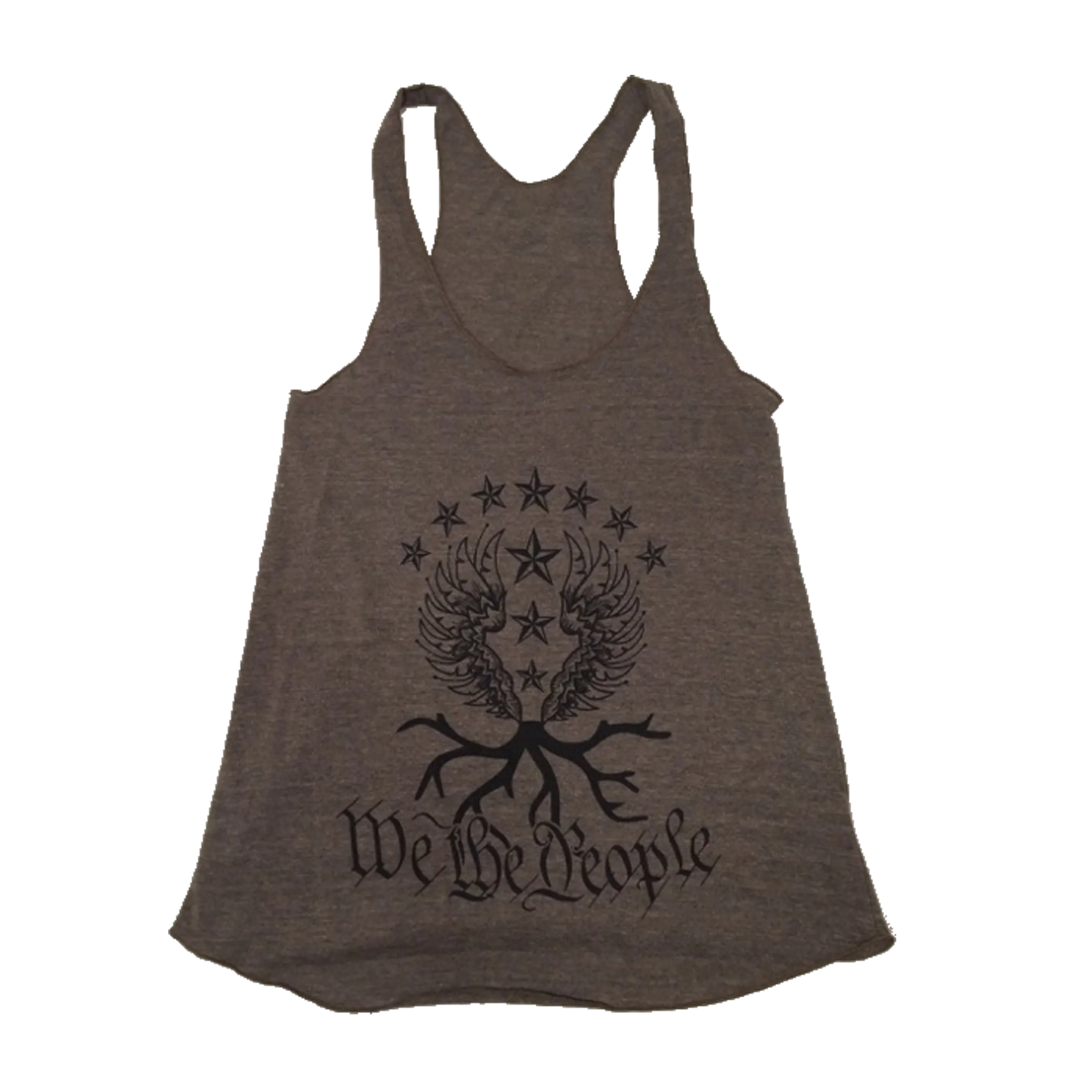 We the People Racerback Tank | Tri-Coffee