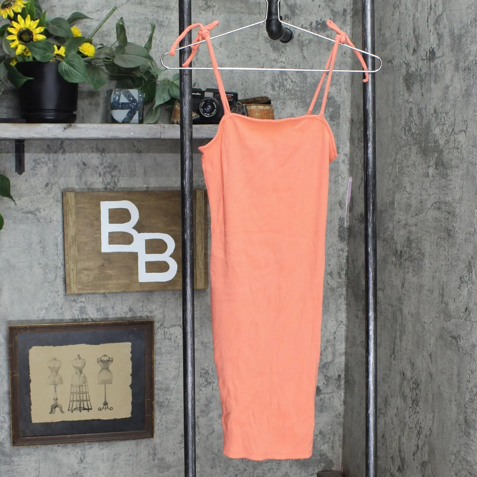 Wild Fable Women's Sleeveless Tie Strap Knit Dress 568970