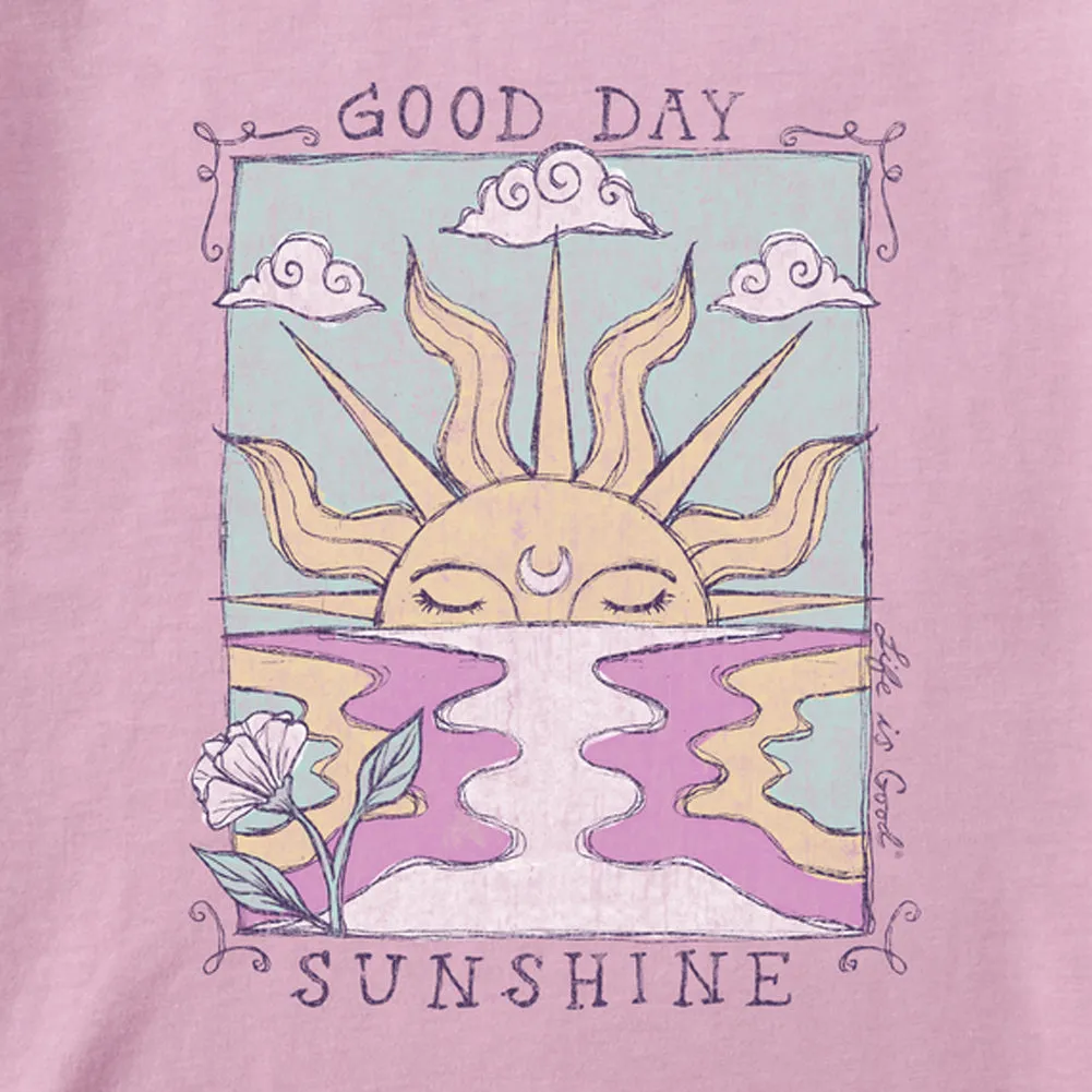 Women's Good Day Sunshine Ocean Boxy Crusher Tee - 121154