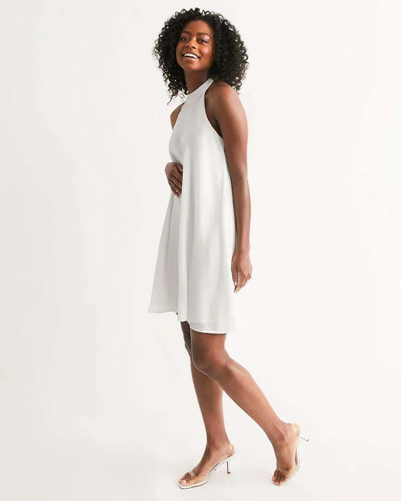 Women's Halter Dress Stay Beautiful Be Beautiful Be You