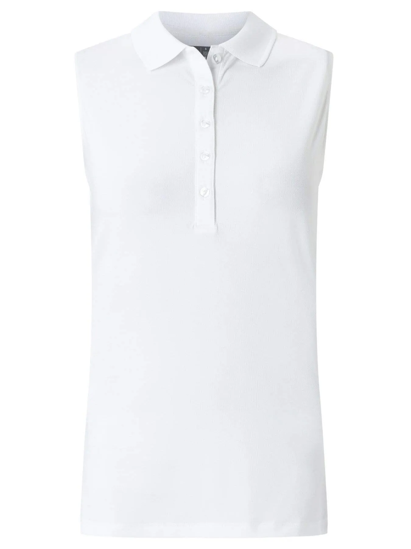 Womens Micro Hex Solid Polo