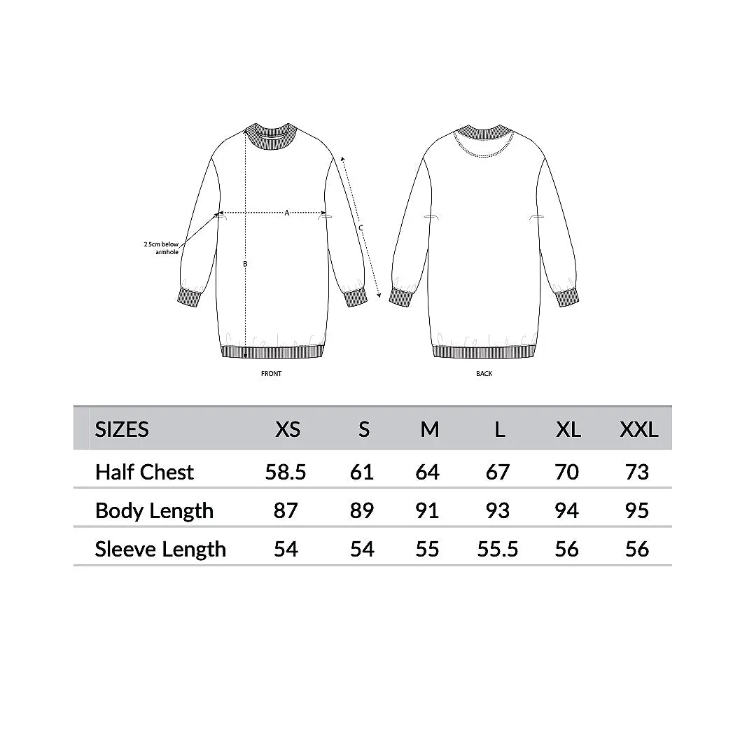 Women's Oversized Sweatshirt Dress | Leopard