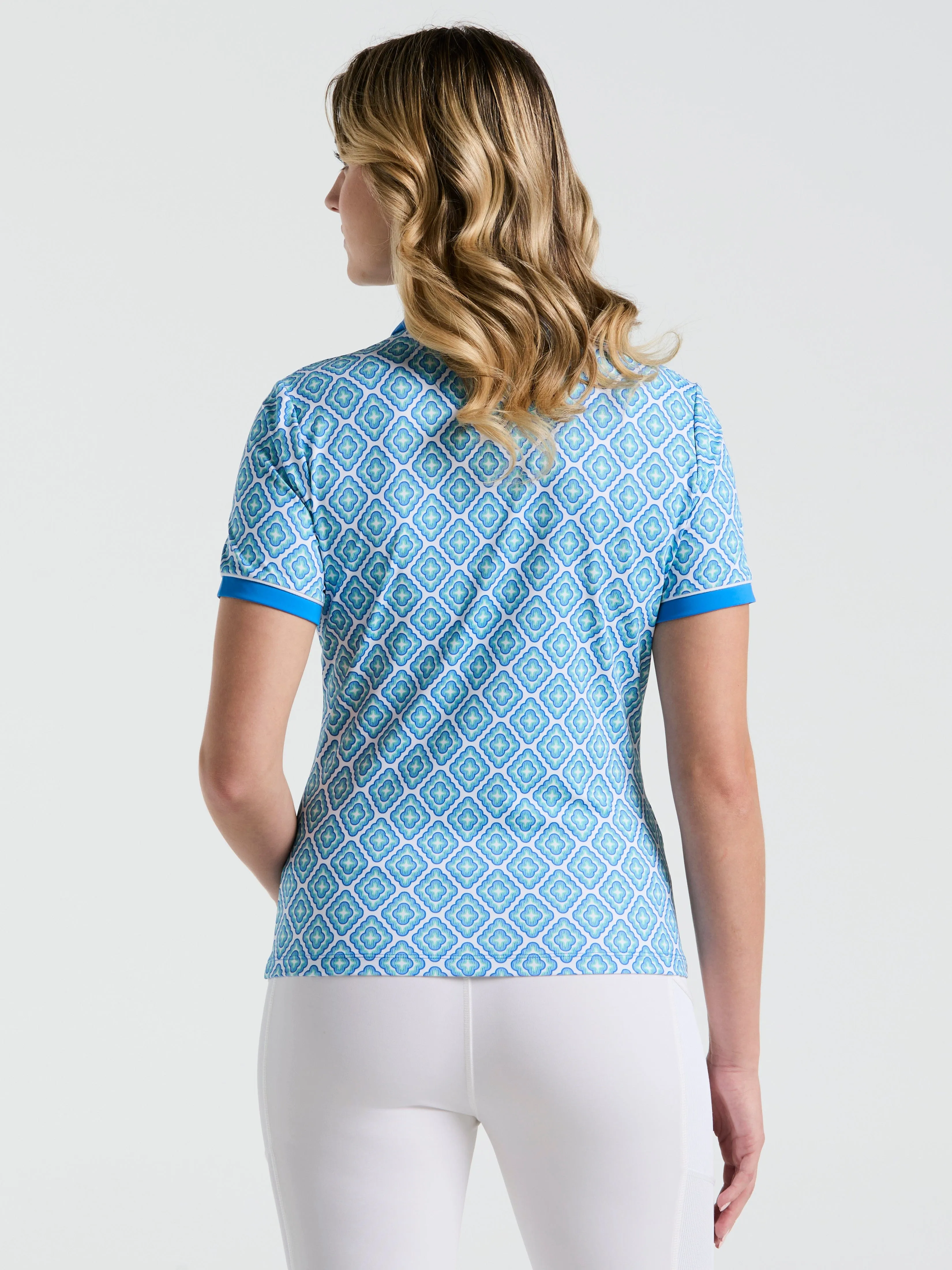 Women's Printed Polo