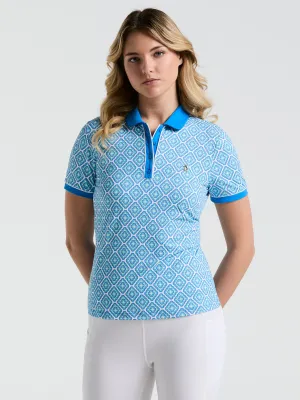 Women's Printed Polo
