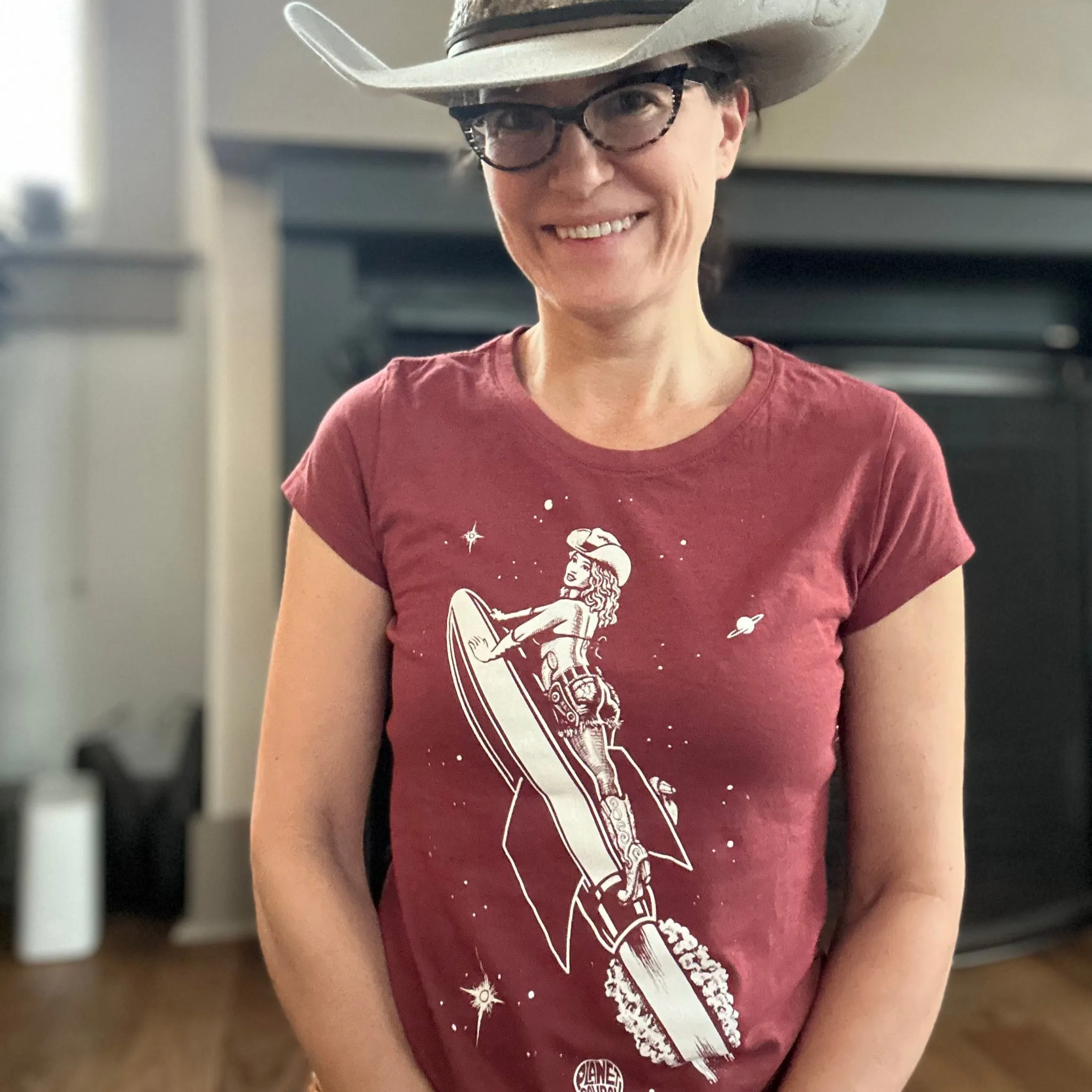 Women's Rocket Girl Bamboo Tee
