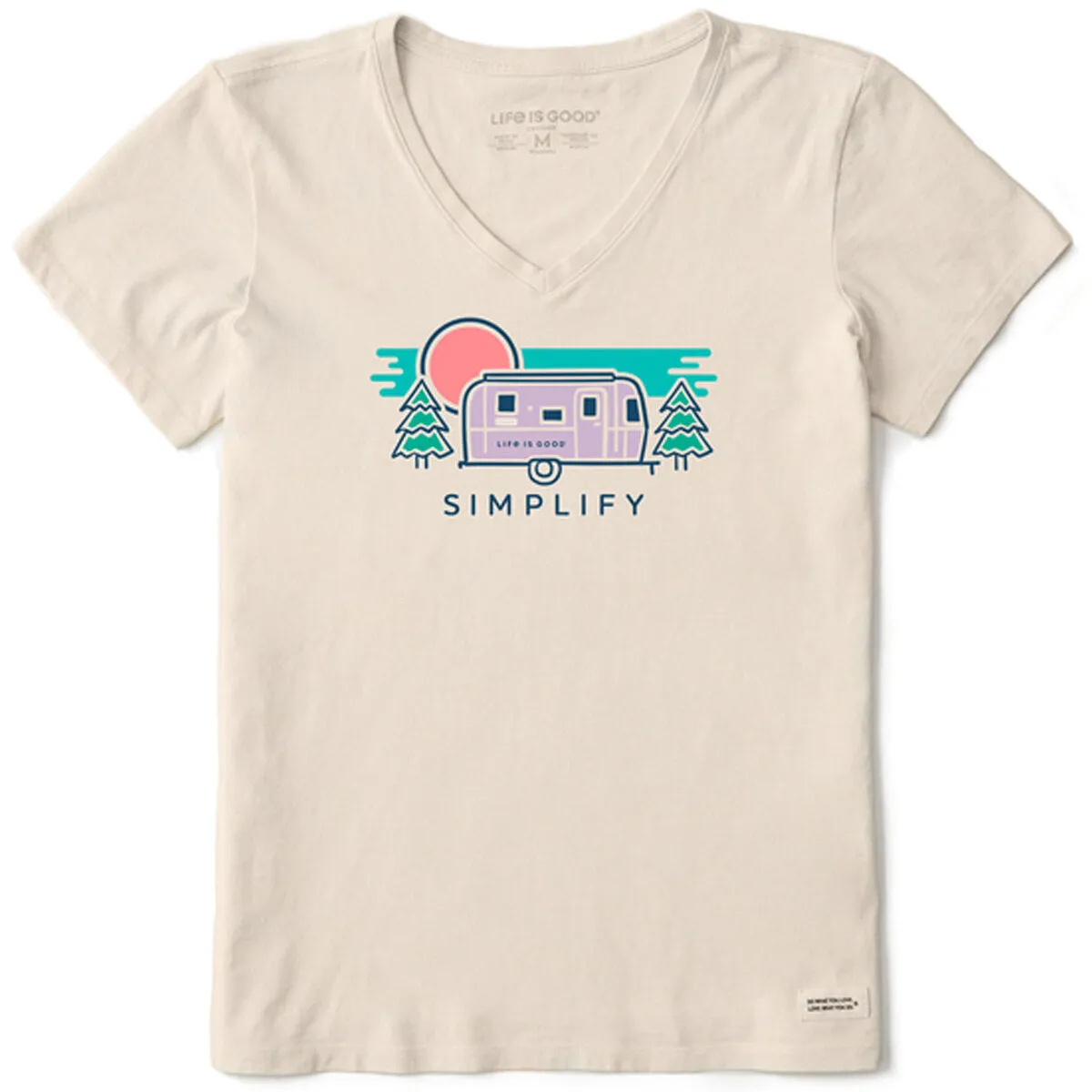 Women's Simplify Camper Crusher Vee T-Shirt - 77710